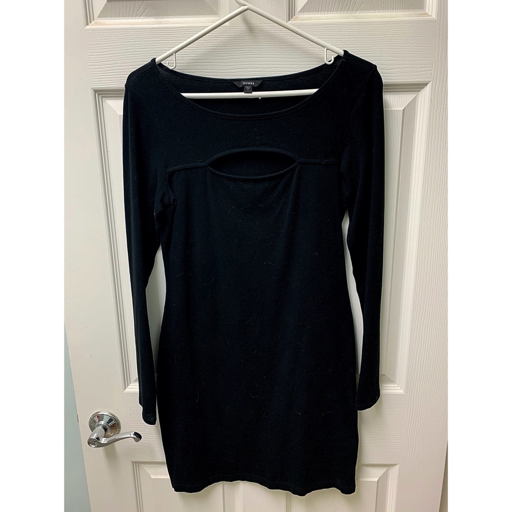 Little Black Long Sleeved Dress
